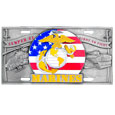 Marines - 3D License Plate